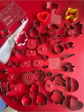 Assorted Cookie & Fondant Cutters